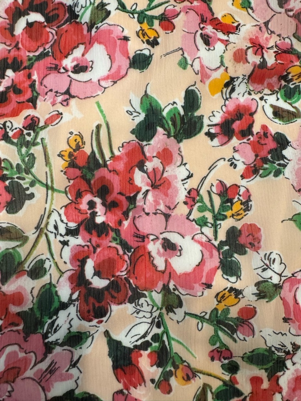 Tommy Hilfiger Pink Floral Lined Shift Dress Size 4 Knee Length - Picture 5 of 9